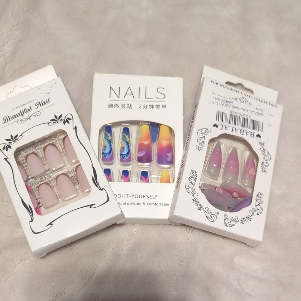 Colorful Nail Art Set